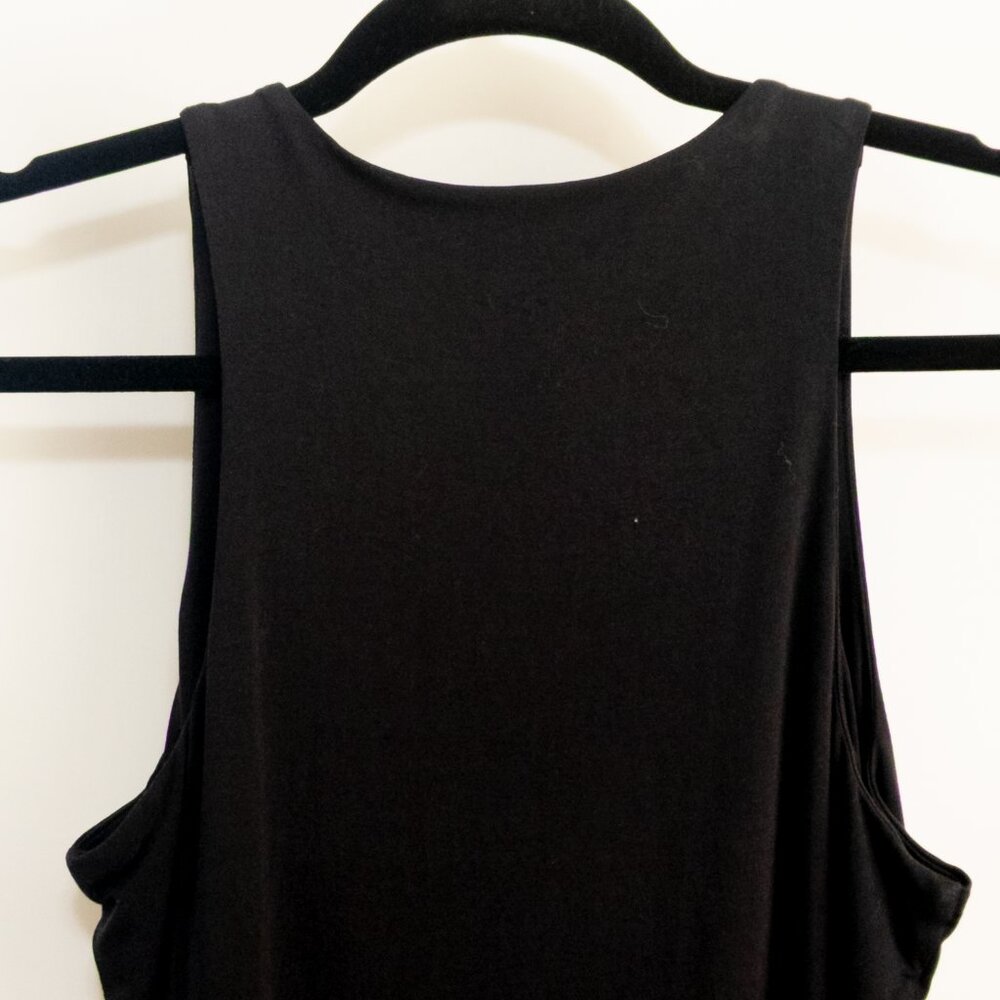ATHLETA Santorini Thera Black Dress Size Small Athleisure Activewear Sleeveless - Picture 6 of 6